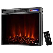 To add warmth and inviting ambiance to your home, add this 32 infrared quartz electric fireplace insert to your mantel or tv stand. Buying Guide Giantex 28 5 Electric Fireplace Insert Recessed Mounted Wit