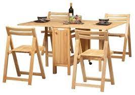 By outsunny (4) meranti teak oil octagon wood outdoor folding patio table. Echanting Of Folding Dining Table And Chair Set Round Dining Table And Chairs Space Saver Gal Dining Room Table Set Wooden Table And Chairs Dining Table Chairs