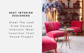 The one bedroom apartment features a custom italian furniture designed by cecotti collezioni, a massive and outstandig enclosed courtyard garden, and a japanese ryotei dining room that allows the chef to serve his guests directly from the gourmet kitchen. Steal The Look Of St Corona Interiors Most Luxurious Town House Proje