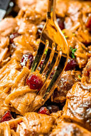 Rub the roast all over with 2 tablespoons oil, then season the pork loin with the onion soup powder, black pepper and garlic powder. Crock Pot Cranberry Pork Loin Homemade Hooplah