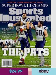 Sports Illustrated Magazine Commemorative 2016 Champions New England Patriots In 2021 Sports Illustrated Covers New England Patriots New England Patriots Football