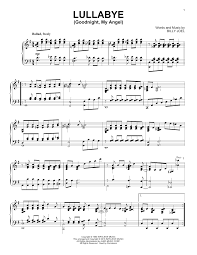 Billy Joel Lullabye Goodnight My Angel Jazz Version Sheet Music Notes Download Printable Pdf Score 164428