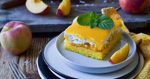 Hochzeitskuchen Hochzeit Kuchen Blech Blechkuchen Pfirsich Dosenpfirsich Solero Capri Orange Or Hochzeitskuchen Kuchen Mit Pfirsich Kuchen Und Torten