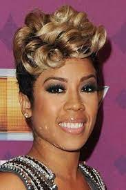 Hot Hair The Golden Touch Keyshia Cole Hairstyles Short Sassy Hair Hair Styles