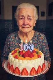 My name is Maria Elisa and today I am 100 years old thanks to God. I don't  have any family close by so thank you to everyone who wished me a happy