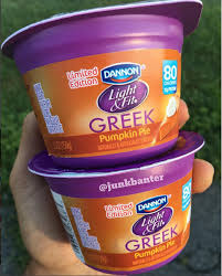 Dannon Light Fit Pumpkin Pie Yogurt Pumpkin Spice Pumpkin Dannon