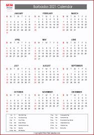 Barbados Holidays 2021 2021 Calendar With Barbados Holidays