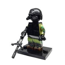 Brick Forces Minifigure Russian Alpha Group Abram Modern War Spetsnaz Gru Mini Figures