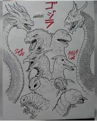 My Godzilla Drawing 1964 Film To 2019 Film Drawing Draw Art Artdraw Artist Latenightdrawing Josh131 Kaiju Monsters Kaiju Art Godzilla Wallpaper