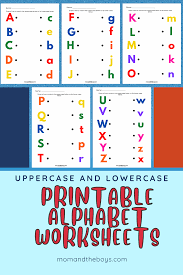 These preschool alphabet worksheets have been really effective with my two older children. Free Printable Alphabet Activity Worksheets For Preschoolers Artofit