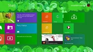 The best quality and size only with us! Windows 8 Rtm Green Start Screen Showing New Desktop Windows 8 Green 1366x768 Wallpaper Teahub Io