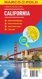 California Marco Polo Map Marco Polo Maps Amazon Co Uk