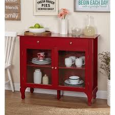 Overstock Com Online Shopping Bedding Furniture Electronics Jewelry Clothing More Red Buffet Dining Room Storage Cabinet Furniture