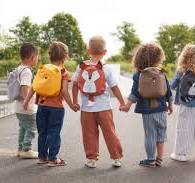 Lässig Kinderrucksack Mini Löwe gelb