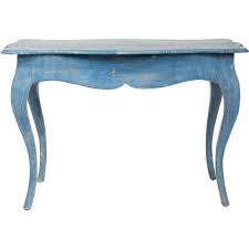Aidan Gray Furniture Levi Swedish Blue Accent Table 12 460 Cny Liked On Polyvore Featuring H Modern Antique Furniture Blue Furniture Blue Painted Furniture