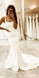 Pin By Tanja Gilson On Wedding In 2020 Wedding Dresses Satin Wedding Dresses Lace Wedding Dresses