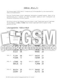 Read more 1000er buch kopiervorlage / cover fur ein lesetagebuch gs sek 1 unterrichtsmaterial im fach deutsch lesetagebuch lesen tagebuch. 1000er Multiplikation Ergebniszwillinge Multiplikation Mathe Klasse 4 Grundschulmaterial De