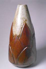 Guy Roland Marcy 1925 Tres Beau Vase En En Forme De Bourgeon Vase Vases Bourgeon