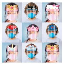 Plastic Face Shield Hat Kids Plasticfaceshieldhatkids Character Face Shield Package For Kids Avail In 2020 Easy Face Mask Diy Face Masks For Kids Mask For Kids