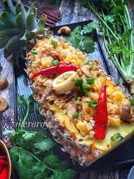 Nasi goreng nenas amat digemari oleh penduduk thailand dan juga malaysia. Resepi Nasi Goreng Nenas Resepi Mudah