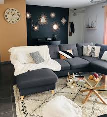 Canape Panoramique Coffre Convertible Xxl Scandi Bobochic En 2020 Canape Panoramique Decoration Maison Canape