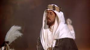 The story of british officer t.e. Sir Alec Guiness As Prince Faisal In David Lean S Epic Lawrence Of Arabia Lawrence Of Arabia Character Actor Guiness