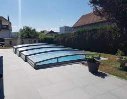 Abris de piscine bas telescopique. Abri Bas En Kit 10 5x4 8m Aquapolis