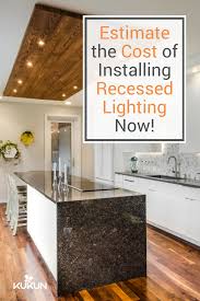 Installing recessed lighting is fairly affordable but the cost varies. Whether You Re Building A New Home Or Renovating An Old House Recessed Lighting Is Something You S Modern Kitchen Design Sleek Kitchen Cabinets Kitchen Design