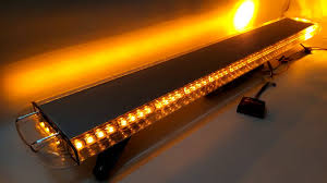 55 Led Strobe Light Bar Tow Truck Emergency Beacon Flash Warning Lights Amber Youtube