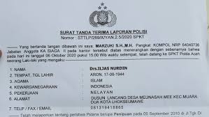 Contoh surat pencabutan permohonan di pengadilan negeri. Direktur Migas Pema Dipolisikan Hukum