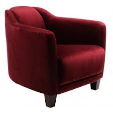 63*87*73 (l*h*p) 3 x et 4 x 100% secure. Fauteuil Rouge Bordeaux Velours Romeo Cosy Home Design