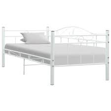 Dealabs vous fait découvrir les meilleurs offres de maisons du monde. Lit Adulte 2 Places Enfant Contemporain Cadre De Structure Blanc Metal 90 X 200 Cm Achat Vente Lit Complet Lit Adulte 2 Places Enfant Cdiscount