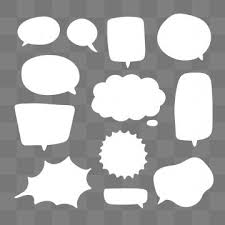 Cartoon speech bubbles on green background. Comic Speech Bubbles On Halftone Transparent Background Background Balloon Black Png And Vector With Transparent Background For Free Download Graphic Design Background Templates Geometric Background Speech Bubble