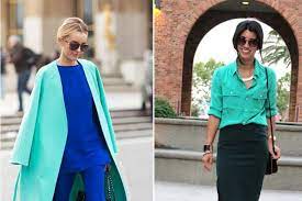 Kombinasi warna yang cocok dengan tosca. 7 Kombinasi Baju Warna Hijau Tosca Yang Simpel Dan Stylish Womantalk