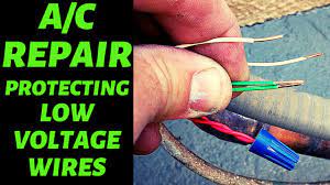 Our list covers the quietest ac units so you can live or sleep with silent comfort. Install Repair On A Central Air Conditioner Protecting The Low Voltage Wires To The Ac Youtube