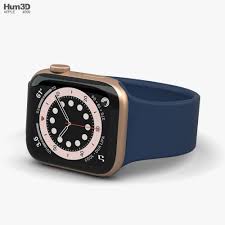 Leather and stainless steel straps are not water resistant. Apple Watch Series 6 44mm Aluminum Gold 3d Model Electronics On Hum3d