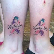 Breast cancer ribbon tattoo designs for guys. Thyroid Cancer Tattoos