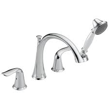 As with many things, tub spouts can lose their luster or stop performing the way they are expected to with time and constant use, so replacing the tub spout is a simple way to upgrade your bath. Roman Tub With Handshower Trim T4738 Delta Faucet