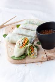 Rouleaux De Printemps Poulet Puree D Avocat A La Coriandre Cacahuetes Rouleau De Printemps Poulet Recettes De Cuisine Rouleau De Printemps Poulet Avocat