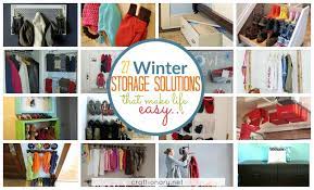 Here are five simple solutions for hat storage that are sure to help, especially for baseball hats. Winter Storage Solutions And Organization Ideas That Make Life Easy Craftionary