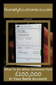 What To Do When Someone Puts 100 000 In Your Bank Account Homely Economics Debt Relief Companies Bank Account Credit Card Debt Relief