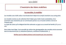 Modele inventaire mobilier vente maison. Qu Est Ce Que L Inventaire De Patrimoine Ppt Telecharger