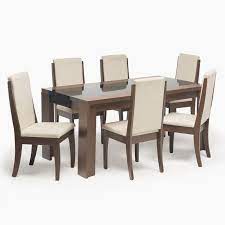 Decocasa Juego De Comedor Lorenzi 6 Sillas Castano Falabella Com