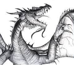 13 best me images in 2018 pencil drawings sketches black white. 10 Cool Dragon Drawings For Inspiration Hative