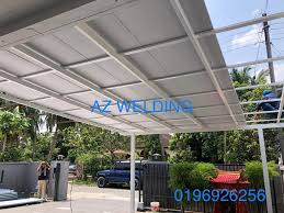 Mild steel metal deck pu metal. Update Awning Metal Deck Pakar Awning Pergola Kelantan Facebook