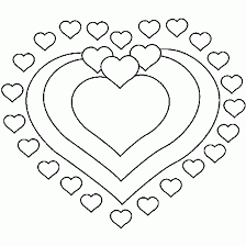 Un Coloriage De Coeur Pour La Saint Valentin Coloriages De La Saint Valentin A Imprimer Coloriage Coeur Coloriage St Valentin Coloriage
