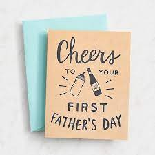 From taking you to your first baseball game to giving you $5 to mow his lawn,. Cheers First Father S Day Card Paper Source