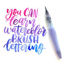Do i need any special pens or special paper to be a real hand letterer? You Can Learn Watercolor Brush Lettering Weronika Zubek