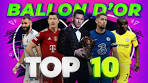 Top 10 Football Players of the Year 2021 - YouTube