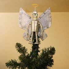 Futurama Bender Xmas Tree Topper Stuff We Like Decoracion De Unas Futurama Decoracion Navidena